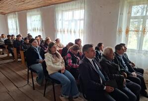 YAP Şəmkir rayon təşkilatının ərazi partiya təşkilatlarında silsilə yığıncaqlar davam edir - FOTO