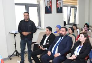 YAP-ın VIII Qurultayının müəyyən etdiyi vəzifələr Qaradağ rayonu Qobustan qəsəbəsində müzakirə olunub - FOTO
