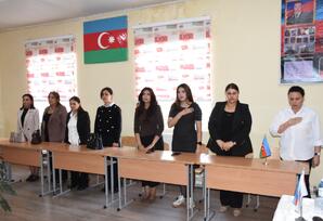 Qaradağ rayonunda YAP-ın VIII Qurultayının materiallarının öyrənilməsi ilə bağlı növbəti tədbir keçirilib - FOTO
