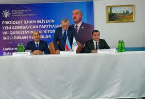 Lənkəran Su Meliorasiya Sistemlərinin İstismarı İdarəsinin ərazi partiya təşkilatında müzakirə olunub - FOTO