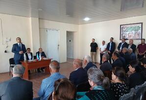 YAP-ın VIII Qurultayının hədəfləri Ağdaş rayonunda geniş müzakirə olunub - FOTO