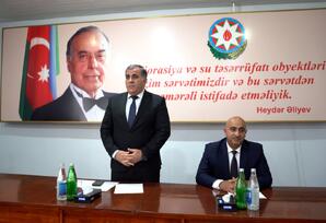 YAP Salyan rayon təşkilatının Su Meliorasiya Sistemlərinin İstismarı İdarəsi ərazi partiya təşkilatında növbəti tədbir keçirilib