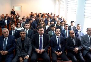 YAP Salyan rayon təşkilatının Su Meliorasiya Sistemlərinin İstismarı İdarəsi ərazi partiya təşkilatında növbəti tədbir keçirilib