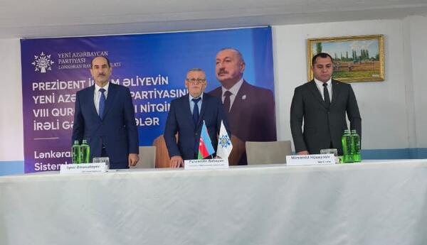 Lənkəran Su Meliorasiya Sistemlərinin İstismarı İdarəsinin ərazi partiya təşkilatında müzakirə olunub - FOTO