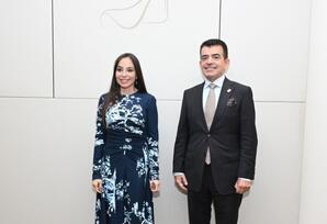 Leyla Əliyeva Səlim bin Məhəmməd əl-Malik ilə görüşüb