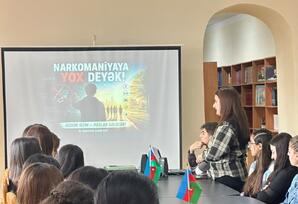 “Antinarkotik təbliğat” adlı tədbir - FOTO