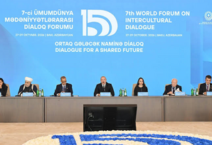 Bakı beynəlxalq dialoqun və mədəniyyətlərarası əməkdaşlığın mərkəzi kimi