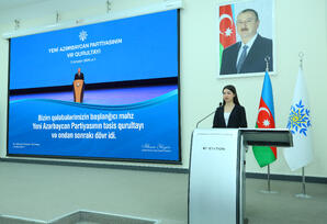Binəqədi rayonu, Koroğlu Rəhimov 76 ünvanlı ərazi partiya təşkilatında görüş keçirildi