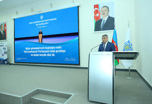 Binəqədi rayonu, Koroğlu Rəhimov 76 ünvanlı ərazi partiya təşkilatında görüş keçirildi