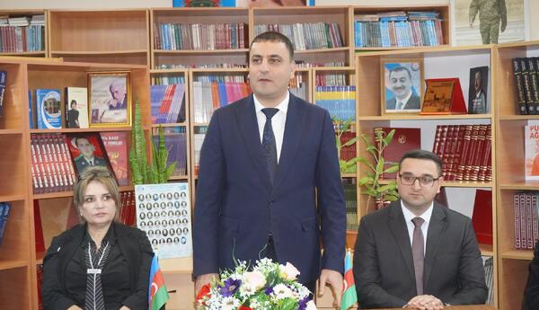 “1 saylı orta məktəb” ərazi partiya təşkilatında VIII Qurultayın nəticələri müzakirə olunub