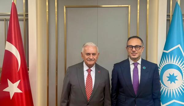 TÜRKPA Baş katibi TDT Ağsaqqallar Şurasının sədri Binəli Yıldırımla görüşüb