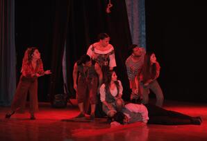 Azərbaycan Dövlət Pantomima Teatrının “İblis” tamaşası beynəlxalq festivalda mükafata layiq görülüb - FOTO
