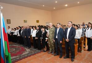 YAP-ın VIII Qurultayında müəyyənləşdirilən vəzifələr Lənkəran şəhər Rasim Məmmədov adına 5 nömrəli tam orta məktəbdə müzakirə olunub