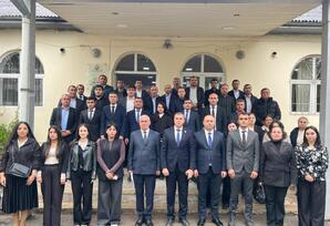 “Cəyirli”, “Çolov”, ”Nabur” və “Bəklə” ərazi partiya təşkilatlarının birgə tədbiri keçirilib