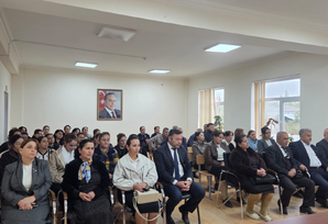 YAP Goranboy rayon təşkilatının Ərazi Partiya Təşkilatında partiya üzvləri ilə görüş keçirilib