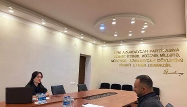 Milli Məclisin deputatı Nigar Məmmədova seçicilərlə görüş keçirib