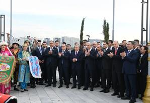 Ceyhun Bayramov Türk Dövlətləri Sivilizasiya Parkının açılışında iştirak edib