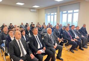 YAP Qobustan təşkilatı partiya üzvləri ilə görüşlər keçirib - FOTOLAR