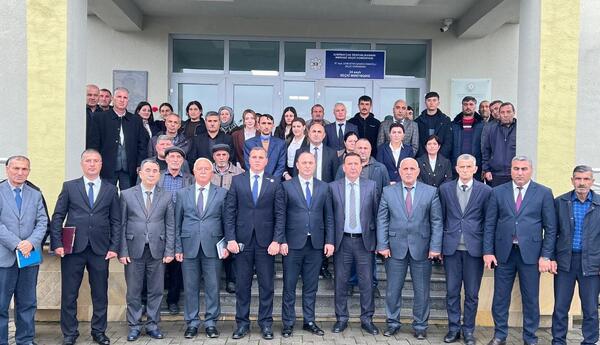 YAP Qobustan təşkilatı partiya üzvləri ilə görüşlər keçirib - FOTOLAR