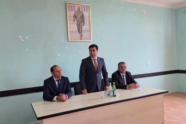 YAP Goranboy rayon təşkilatının Ərazi Partiya Təşkilatında partiya üzvləri ilə görüş keçirilib