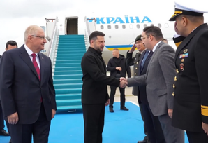 Zelenski təhlükəsizlik və gəmiçilik məsələləri üzrə danışıqlar aparmaq üçün İstanbula gəlib