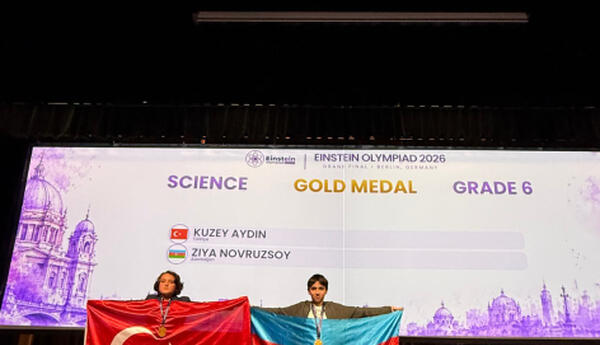 Azərbaycanlı şagirdlər Almaniyada Eynşteyn Olimpiadasında uğur qazanıblar